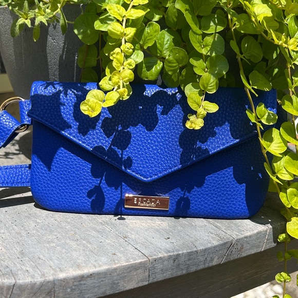 Escada Handbags - Escada Blue Crossbody